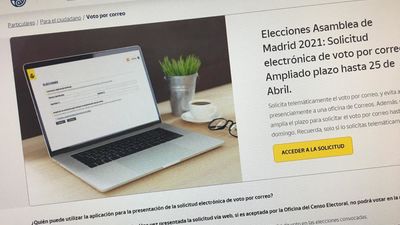 Este domingo acaba el plazo para pedir el voto por correo, por internet