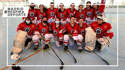 Tres Cantos Patín, a una victoria del doblete en hockey línea