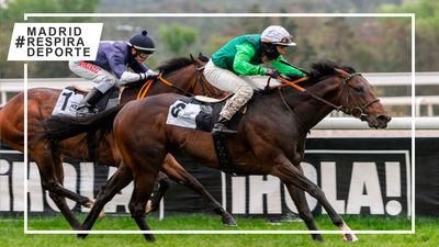 Dobletes de Borja Fayos y Ricardo Sousa en la octava jornada de primavera del Hipódromo de La Zarzuela