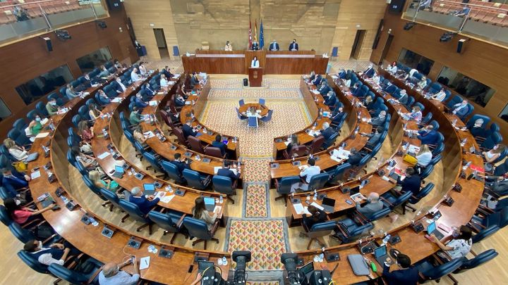 Hemiciclo de la Asamblea de Madrid / EUROPA PRESS