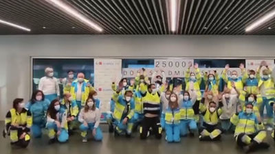 Madrid roza ya el medio millón de ciudadanos con la pauta completa de vacunación