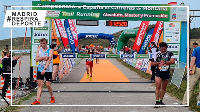 Claudia Gómez, del Suanzes, campeona de España sub'20 de carreras de montaña