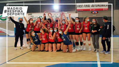 Voleibol Alcobendas, campeón de Madrid Cadete