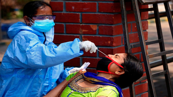 Test de Covid en India / EFE