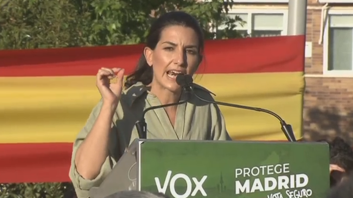 Rocío Monasterio en Villanueva del Pardillo / Telemadrid.es