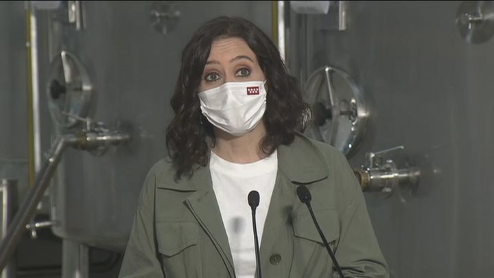 La presidenta Isabel Díaz Ayuso / Telemadrid.es