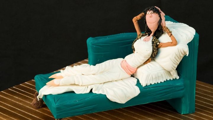 La Maja desnuda de Goya, hecha de plastilina / REDACCIÓN