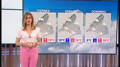 Sábado de paraguas en Madrid y subida de temperaturas este domingo