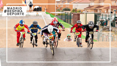 Arrancó en El Álamo la Copa de Madrid de BMX con récord de participación