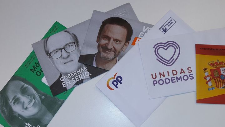 Envío postales de propaganda electoral / Telemadrid.es