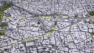 Así fue el recorrido de las tropas francesas