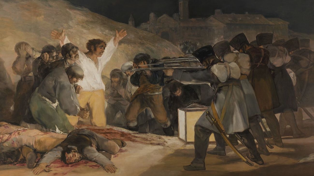 ¿Es un plagio el cuadro de los fusilamientos de Goya?
