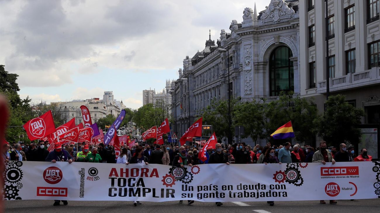 Manifestación del 1 de Mayo
