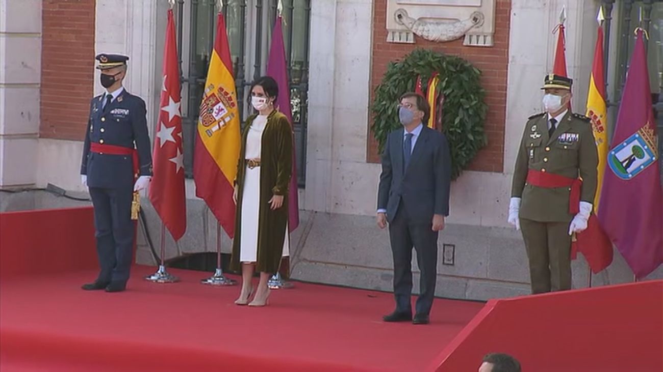 Celebración austera del Día de la Comunidad marcada por la pandemia y la cita electoral del 4M