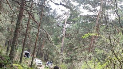 Rescatada una senderista que se fracturó una pierna en Cercedilla