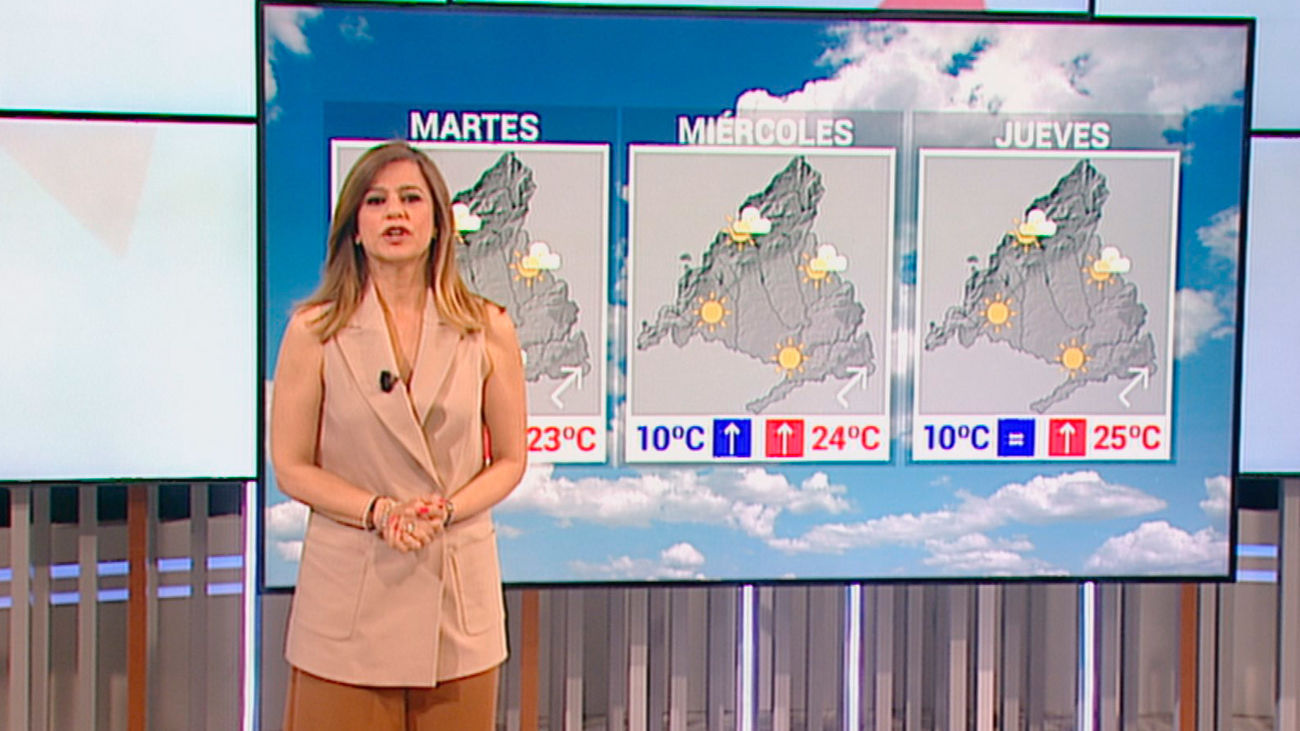 Sol y subida de temperaturas en Madrid a partir del martes