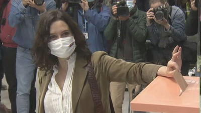 Ayuso: “Hoy elegimos el modelo de Comunidad y de país que queremos y yo sólo deseo que sea en convivencia”