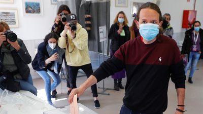 El efecto Pablo Iglesias hace crecer a Podemos en Madrid solo en tres escaños
