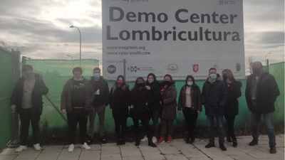 Casarrubuelos, primer centro de lombricultura de Europa