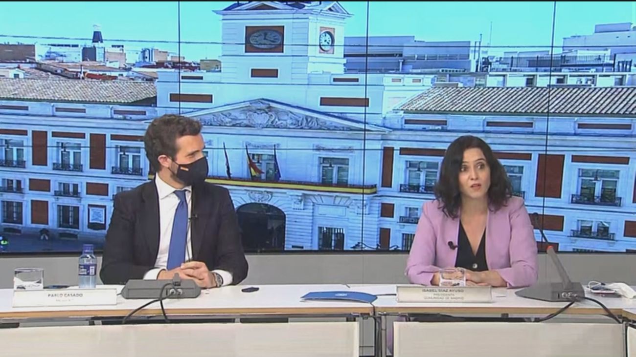 Ayuso, en el Comité Ejecutivo del PP: "Se abre un escenario prometedor para el cambio”