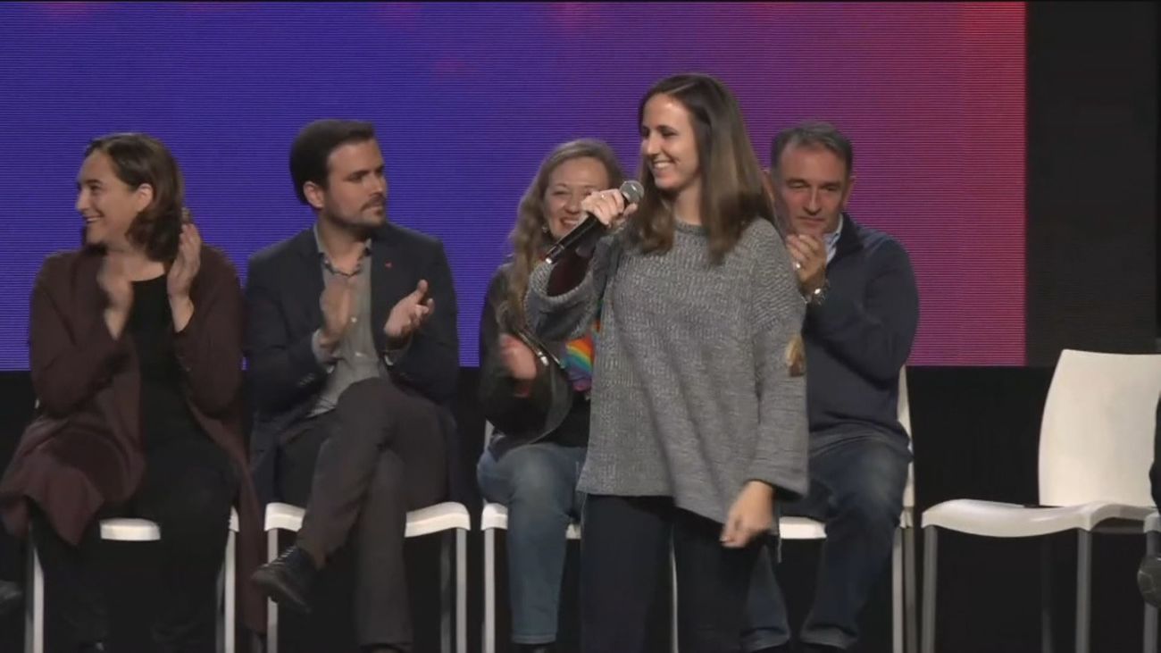 La ministra Ione Belarra presenta su candidatura para liderar Podemos y relevar a Iglesias