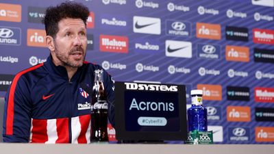 Simeone: "Vamos a Barcelona con ilusión, humildad y tranquilidad"