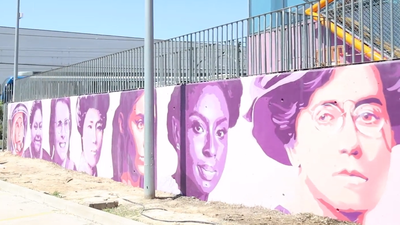 Rivas-Vaciamadrid inaugura una réplica del mural feminista de Ciudad Lineal
