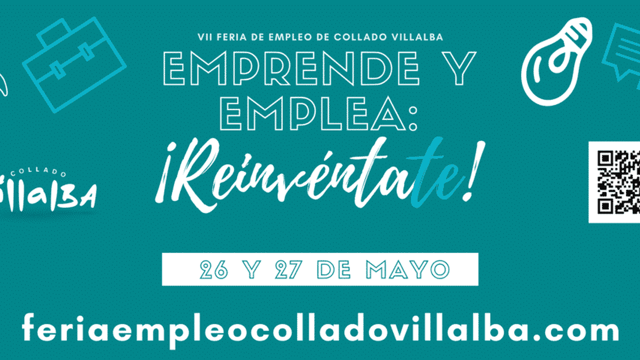 100 puestos de trabajo en la Feria de Empleo de Collado de Villalba los próximos 26 y 27 de mayo