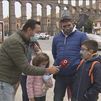Madrileños de turismo en Segovia: "Teníamos muchas ganas"