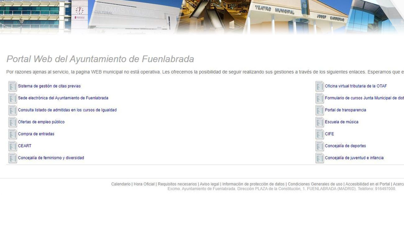 Ciberataque en el Ayuntamiento de Fuenlabrada