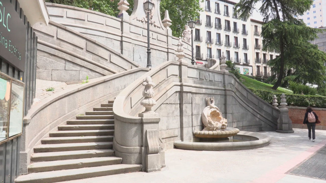 Algunas de las escaleras de Madrid con más historia