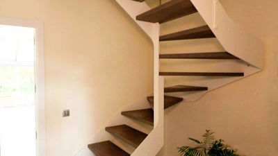 Crece la demanda de escaleras por el incremento de reformas en las viviendas