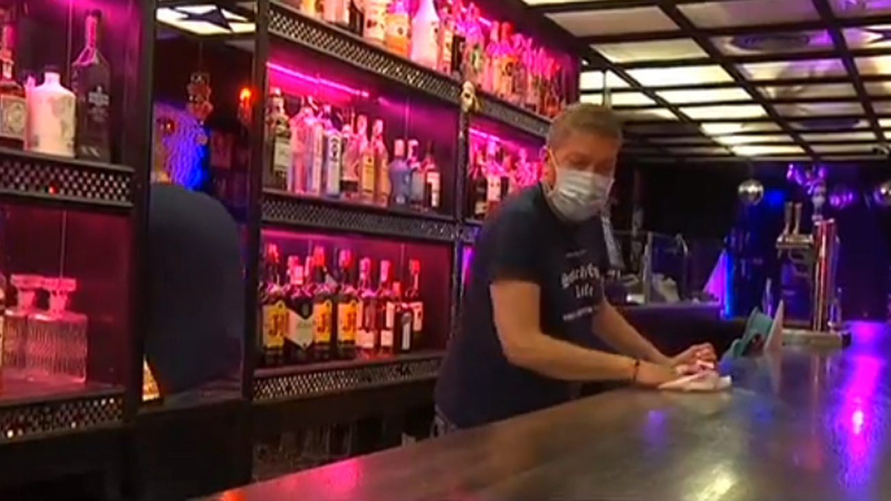 Ensayo de una noche "segura" en una zona de bares de copas