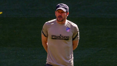 Simeone: “Cuando se juega bien y se gana no se habla de los árbitros”
