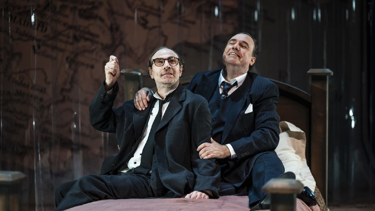 Llega al Teatro Fernán Gómez la conversación que nunca existió entre los hermanos Machado