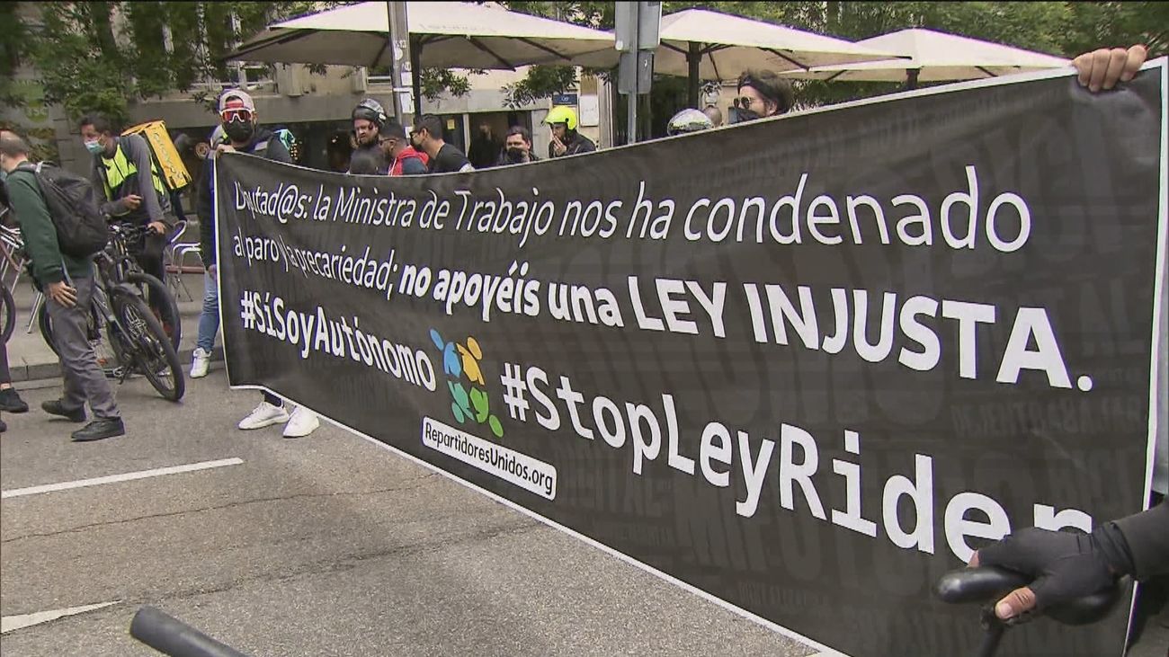 Las empresas dispondrán de tres meses para dar de alta a los 'riders'