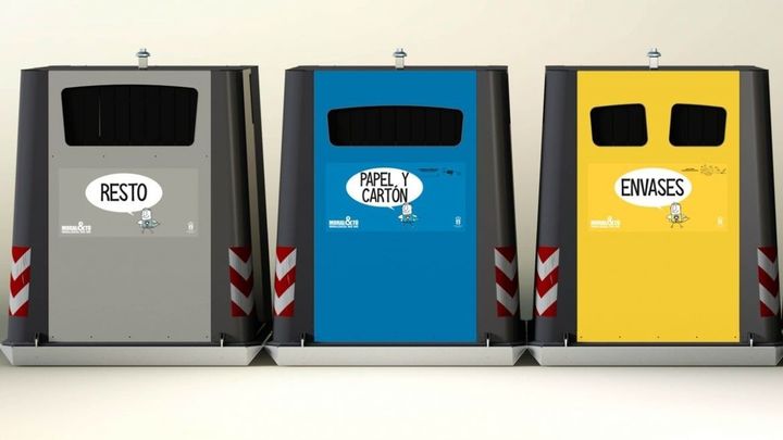 Contenedores de residuos en Moralzarzal / AYTO MORALZARZAL