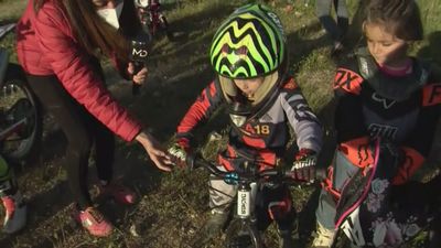 La primera escuela municipal de motocross para niños está en Moralzarzal