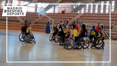 Jornada de derrotas de los tres equipos madrileños en la liga de baloncesto en silla de ruedas