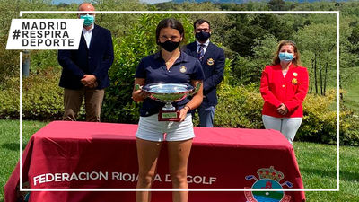 La madrileña Cayetana Fernández gana a su hermana la Copa Federación Riojana de Golf