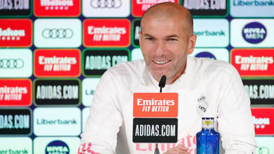 Zidane: "Pienso únicamente en los tres partidos"