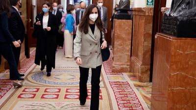 La ministra Ione Belarra presenta su candidatura para hacer "más fuerte" a Podemos