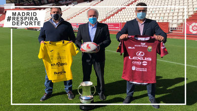 Se presenta la final de la Copa del Rey de rugby entre el Alcobendas y el Burgos
