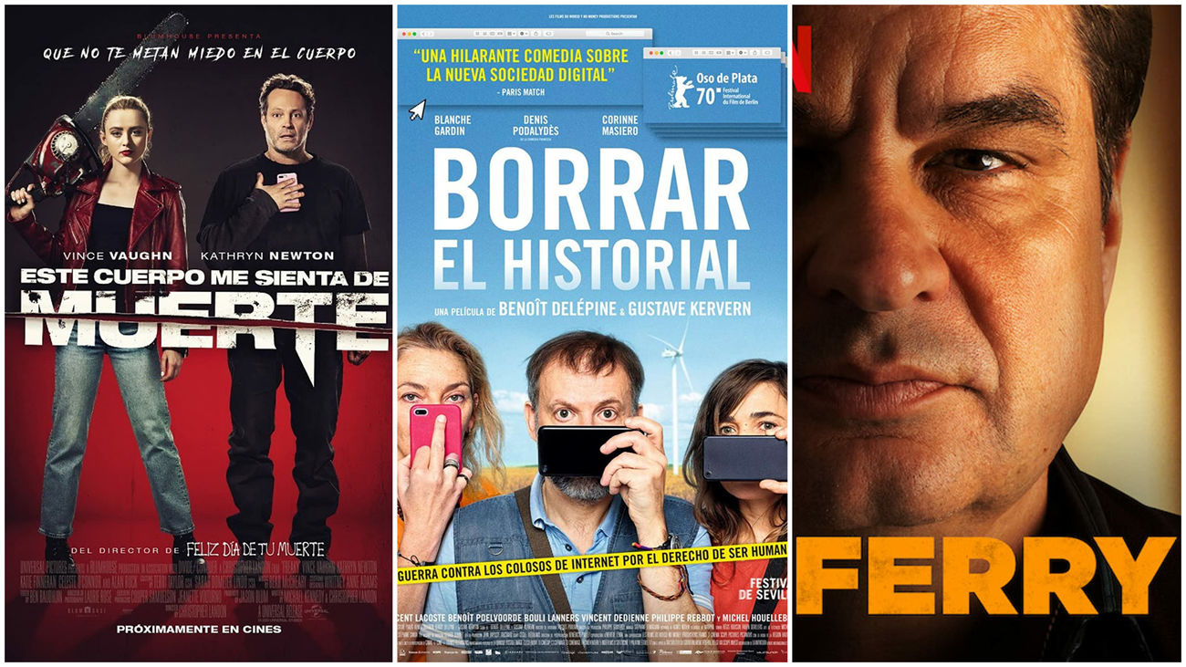 Estrenos de cine... contados de otra manera: Internet, cuerpos que cambian y narcos