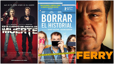 Estrenos de cine... contados de otra manera: Internet, cuerpos que cambian y narcos