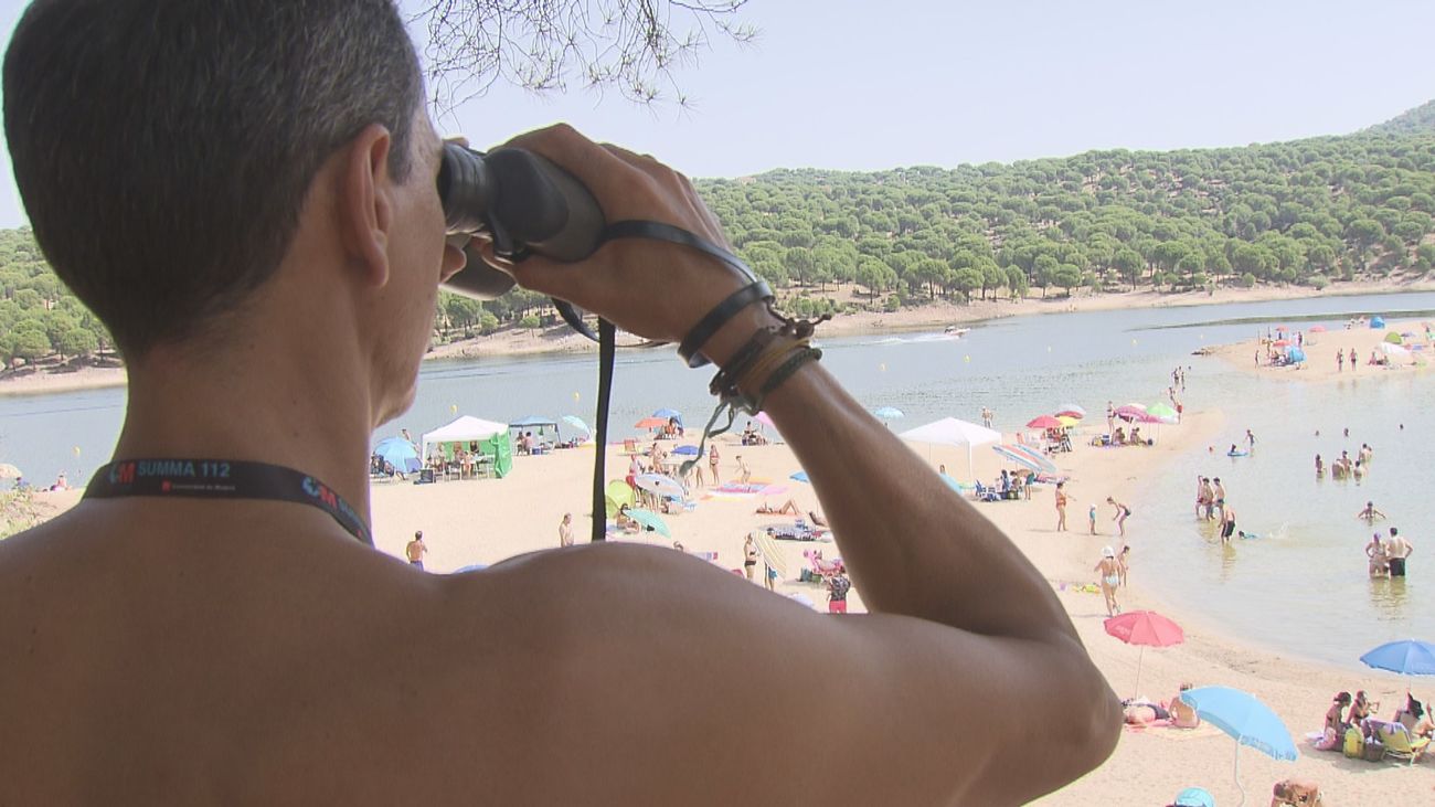 Madrid activa el dispositivo regional de seguridad del pantano de San Juan, que contará con más socorristas