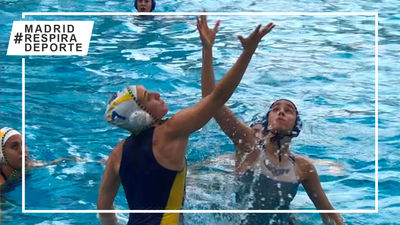 Real Canoe gana el derbi contra el Ciudad de Alcorcón en el último partido de liga de waterpolo