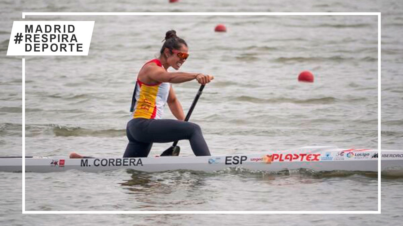 La madrileña María Corbera, oro en el Mundial de piragüismo