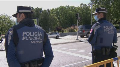 Amplio despliegue policial en la pradera de San Isidro con drones vigilando desde el aire