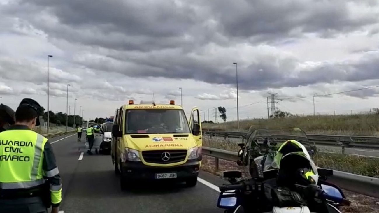 Muere un motorista de 54 años tras salir de la carretera M-607 en Tres Cantos